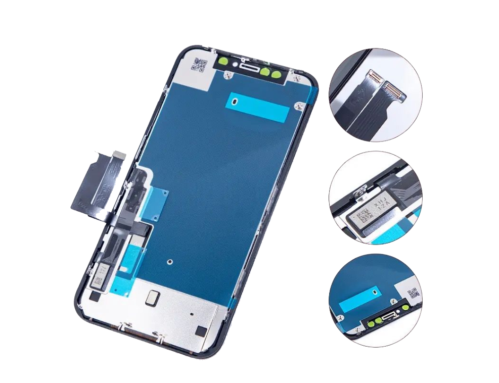 Screen Replacement LCD for Iphone Xr with Tempered Glass Screen Protector - Image 3