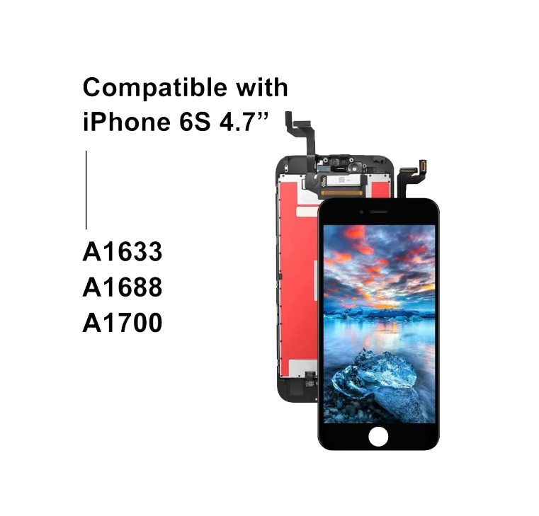 Replacement LCD And Touch Digitizer For IPhone 6s With Tempered Glass - Image 2